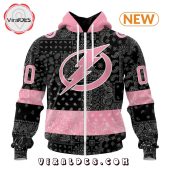 Nhl Tampa Bay Lightning Special Pink Paisley Design Hoodie Selfie Expert - demo10