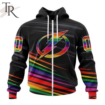 NHL Tampa Bay Lightning Special Pride Design Hockey Is For Everyone Hoodie