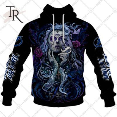 NHL Tampa Bay Lightning Tattoo Girl Artwork 2023 Unisex Hoodie, Tshirt