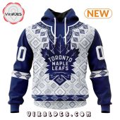 Nhl Toronto Maple Leafs Native Heritage Hoodie Rocking Picture - demo10