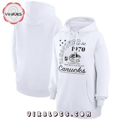 NHL Vancouver Canucks National Hockey League White Hoodie