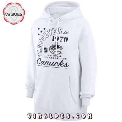 NHL Vancouver Canucks National Hockey League White Hoodie