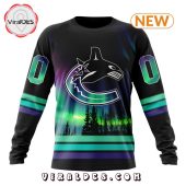 Nhl Vancouver Canucks Special Northern Lights Hoodie Awesome Pic Guys - demo10