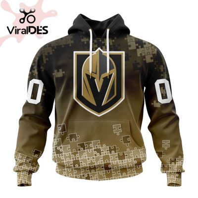 NHL Vegas Golden Knights Special Autism Awareness Design Hoodie