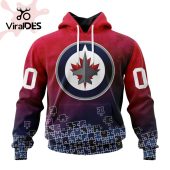Nhl Winnipeg Jets Special Autism Awareness Design Hoodie Cool Dp - demo10