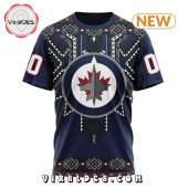 Nhl Winnipeg Jets Special Native Heritage Design Hoodie You Look Too Weak - demo10