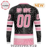 Nhl Winnipeg Jets Special Pink Paisley Design Hoodie Loving, Dare I Say? - demo10