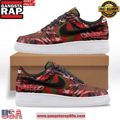 Nightmare on Elm Street Freddy?s Fury Air Force 1 Sneakers Shoes