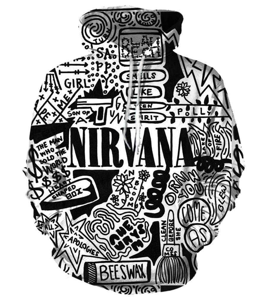Nirvana New Style Pullover Hoodie Nirvana New Style Pullover Hoodie