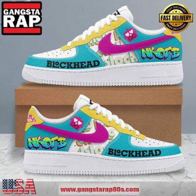 NKOTB Blockhead Limited Edition Air Force 1 Running Sneakers Shoes