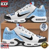 NCAA Custom Name North Carolina Tar Heels Football Mascot Symbol Air Max Plus Shoes Running Sneakers