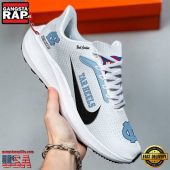 Custom Name North Carolina Tar Heels New Design Air Force 1 Shoes Running Sneakers