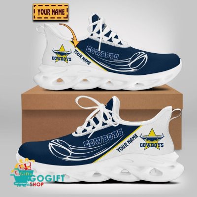 North Queensland Cowboys Custom Name New Edition Max Soul Shoes