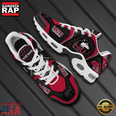 NFL Custom Name Northern Illinois Huskies Max Plus Shoes - Running Sneakers
