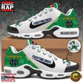 NCAA Custom Name Notre Dame Fighting Irish Football Mascot Symbol Air Max Plus Shoes Running Sneakers