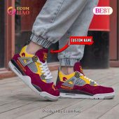 Nrl Brisbane Broncos Pattern Logo Custom Name Air Jordan 4 Shoes Sneaker 4 2igrk.jpg - demo10