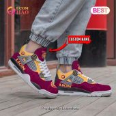 Nrl Brisbane Lions Logo Personalized Air Jordan 4 Shoes Sneaker 4 Xoabm.jpg - demo10