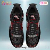 Nrl Dolphins Air Jordan 4 Sneaker Custom Name Eye Soothing Picture Dear - demo10