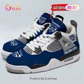 Nrl Geelong Cats Logo Personalized Air Jordan 4 Shoes, Sneaker Good Look Mam - demo10