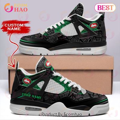 NRL South Sydney Rabbitohs Air Jordan 4 Sneaker Custom Name