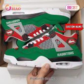 Nrl South Sydney Rabbitohs Pattern Logo Custom Name Air Jordan 4 Shoes Sneaker 3 Ejln3.jpg - demo10