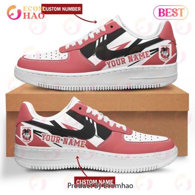 NRL St. George Illawarra Dragon Air Force 1 Custom Name