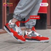 Nrl St George Illawarra Dragons Pattern Logo Custom Name Air Jordan 4 Shoes Sneaker 4 Keakj.jpg - demo10