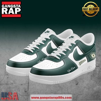 Oakland Athletics 2024 Limited Edition Air Force 1 Running Sneakers Shoes