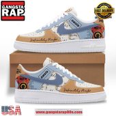 Oasis Band Definitely Maybe Limited Edition Air Force 1 Running Sneakers Shoes