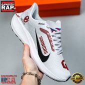 Custom Name Oklahoma Sooners New Design Air Force 1 Shoes Running Sneakers