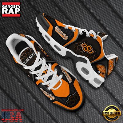 NFL Custom Name Oklahoma State Cowboys Max Plus Shoes - Running Sneakers