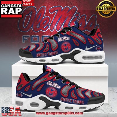 Ole Miss Hotty Toddy Air Max Plus Shoes Running Sneakers