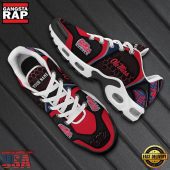 NFL Custom Name Ole Miss Rebels Max Plus Shoes - Running Sneakers