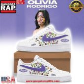 Olivia Rodrigo Sour Limited Edition Air Force 1 Sneakers Shoes