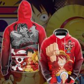 ONE PIECE Monkey D Luffy Anime Manga Pullover Hoodie