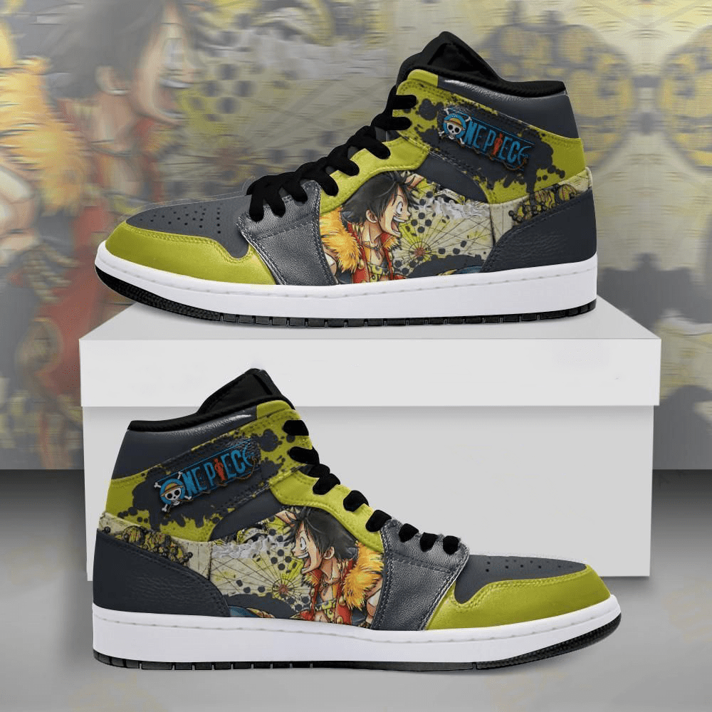 One Piece Monkey D Luffy Funny Like Aj Fan Anime Air Jordan Shoes Sport Sneakers For Men One Piece Monkey D Luffy Funny Like Aj Fan Anime Air Jordan Shoes Sport Sneakers For Men