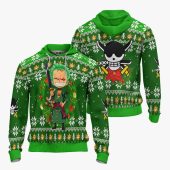 ONE PIECE Roronoa Zoro Knitted Ugly Christmas Pullover Hoodie