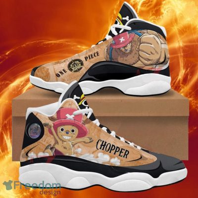ONE PIECE Tony Tony Chopper Black Air Jordan 13 Shoes
