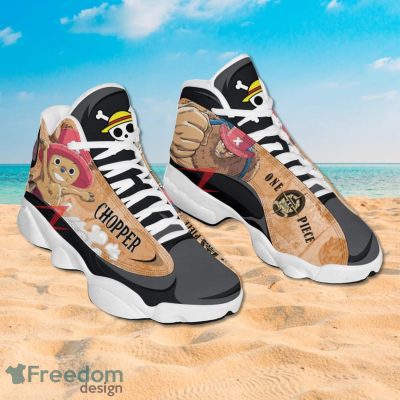 ONE PIECE Tony Tony Chopper Black Air Jordan 13 Shoes