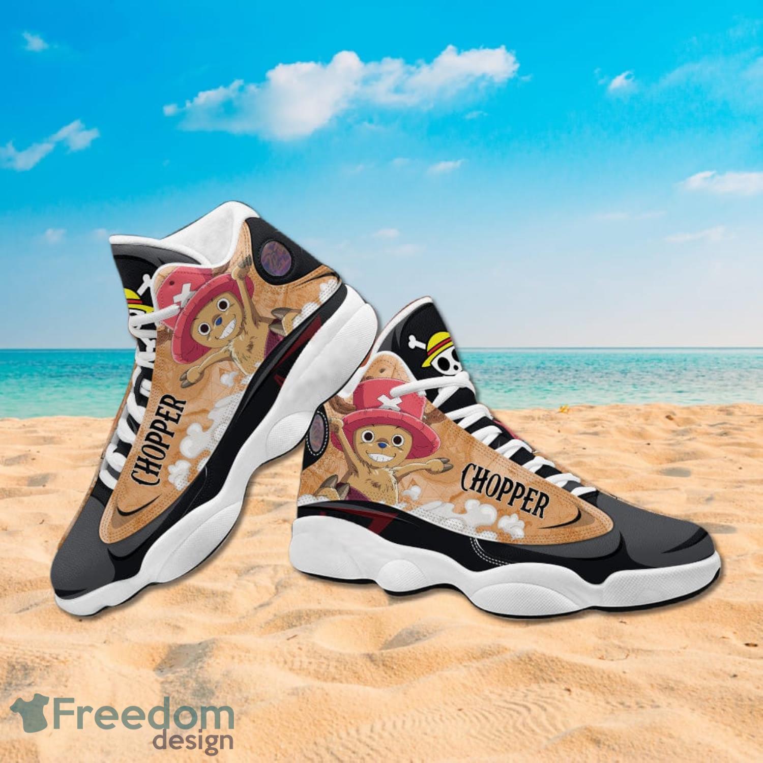 ONE PIECE Tony Tony Chopper Black Air Jordan 13 Shoes ONE PIECE Tony Tony Chopper Black Air Jordan 13 Shoes