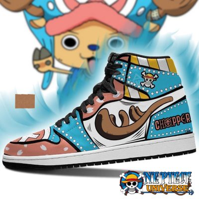 ONE PIECE Tony Tony Chopper Horn Snakeman Air Jordan 1 High Sneakers