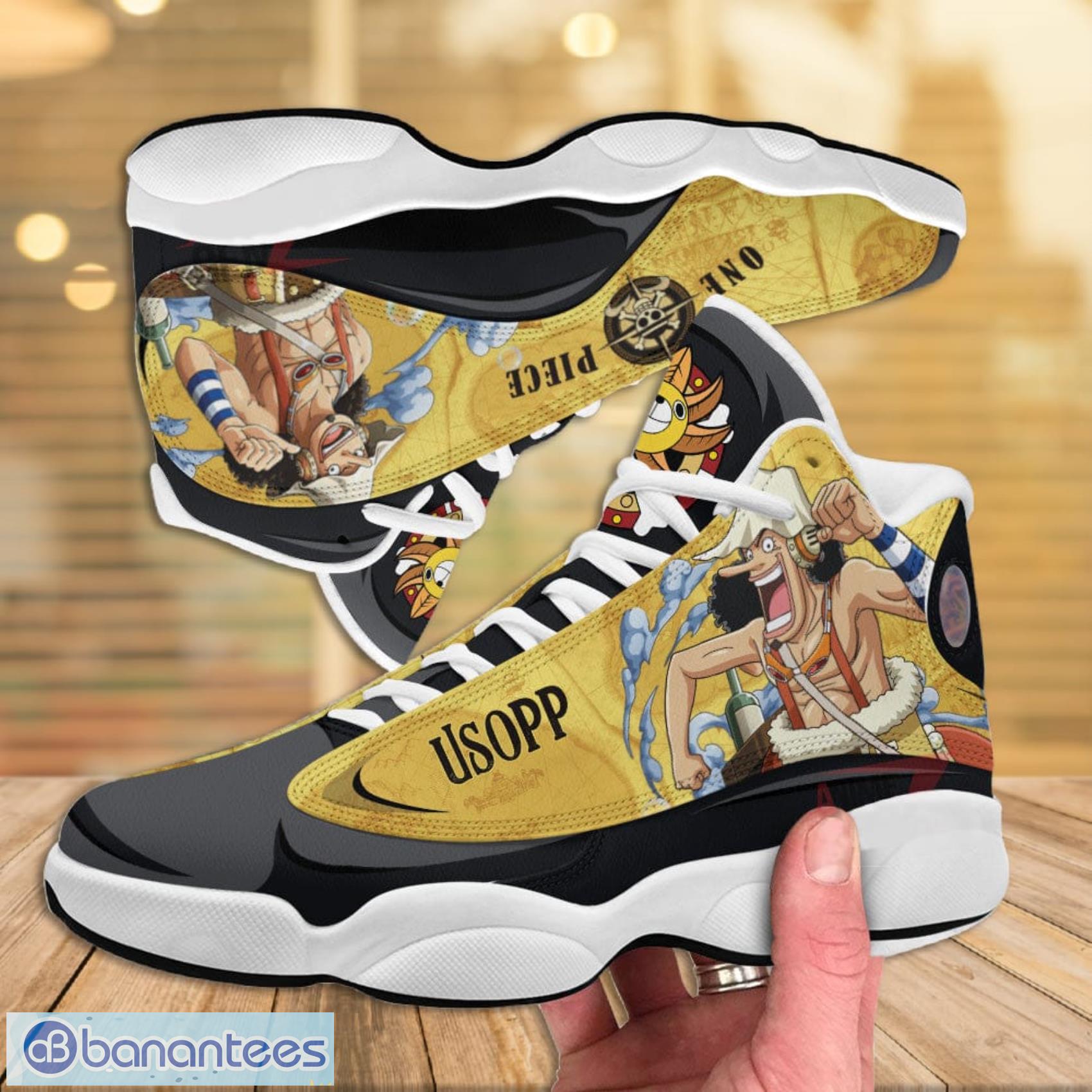 ONE PIECE Usopp Anime Air Jordan 13 Shoes ONE PIECE Usopp Anime Air Jordan 13 Shoes