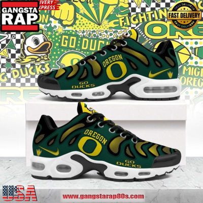Oregon Ducks Hype Limited Edition Air Max Plus Shoes Running Sneakers