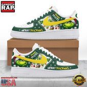 NFL Oregon Ducks Team Air Force 1 Shoes Running Sneakers