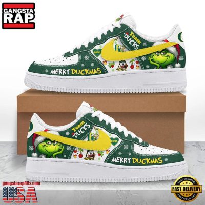 NFL Oregon Ducks Team Air Force 1 Shoes Running Sneakers
