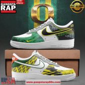 Oregon Ducks Super Flash Limited Edition Air Force 1 Sneakers Shoes