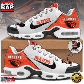 NCAA Custom Name Oregon State Football Mascot Symbol Air Max Plus Shoes Running Sneakers