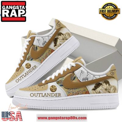 Outlander Kissing Limited Edition Air Force 1 Running Sneakers Shoes