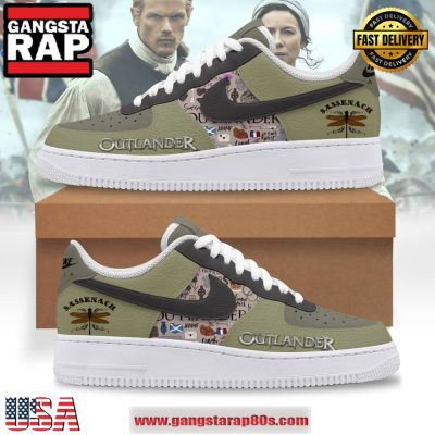 Outlander Sassenach Limited Edition Air Force 1 Running Sneakers Shoes