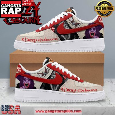 Ozzy Osbourne Vampires Limited Edition Air Force 1 Running Sneakers